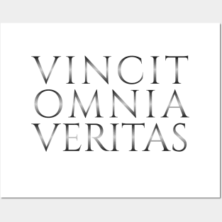 VINCIT OMNIA VERITAS - Light Posters and Art